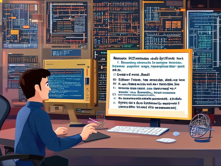 技术开发人员正在从事低代码开发事项